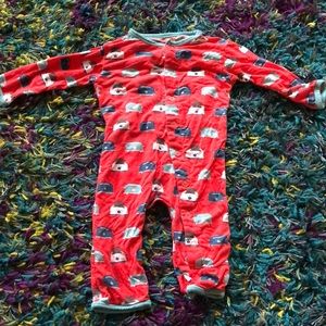 Kickee Pants coverall goldfish/toaster